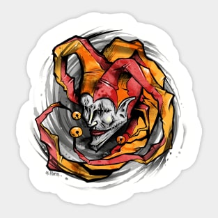 Jester Sticker